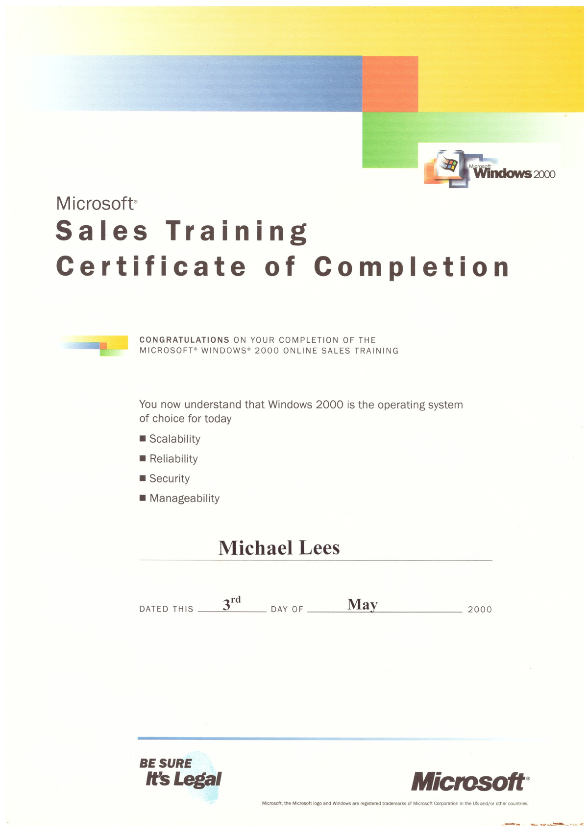 microsoft sales training certifications cybertec